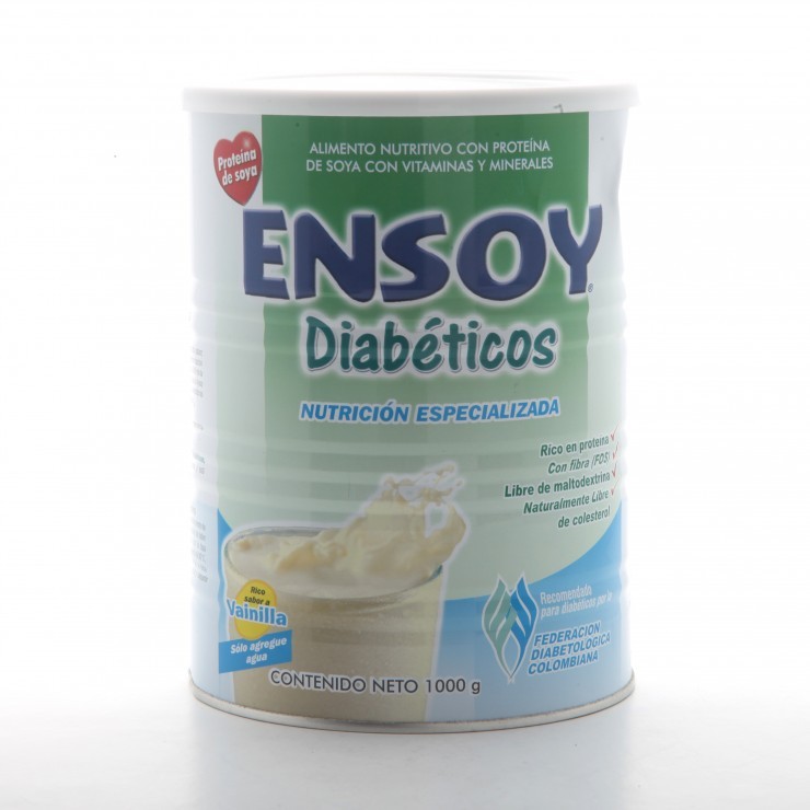 Solo Online Ensoy Diabeticos Vainilla 1000 Gr
