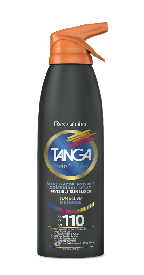 Bloqueador Invisible Tanga 110 SPF Spray x 175ml