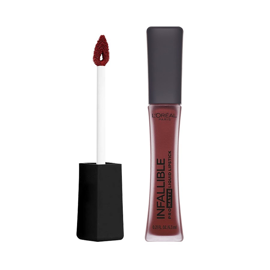 Labial Infallible Loreal Pro-Matte Labial Líquido: Roseblood6.3ml