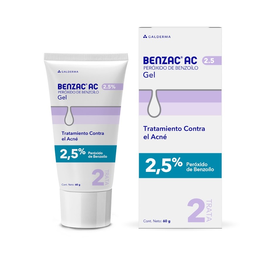 GEL BENZAC AC TRATAMIENTO ACNÉ 2.5 PORCIENTO  X60G