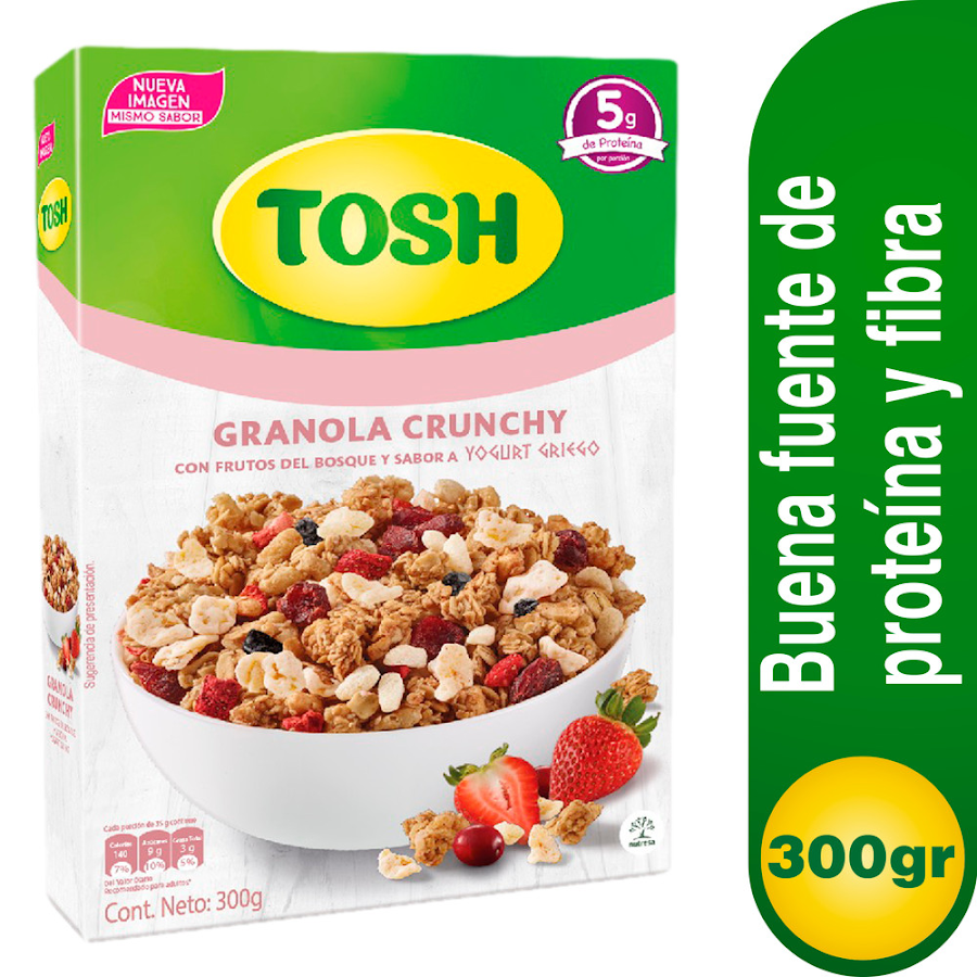 Cereal Granola Tosh Yogurt Griego X300gr