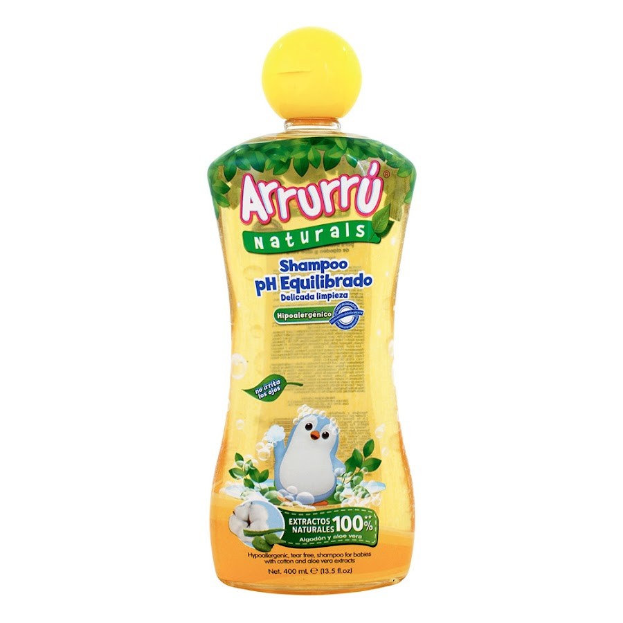 Shampoo Arrurrú Naturals PH Equilibrado X 400ml