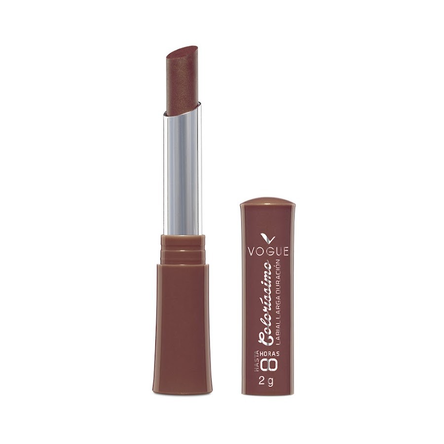 Labial Vogue Colorissimo Larga Duración Cocoa X1Und.