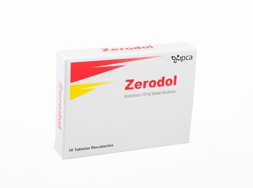 Zerodol 100Mg Tabletas Caja X10Tab. Ipca Aceclofenaco