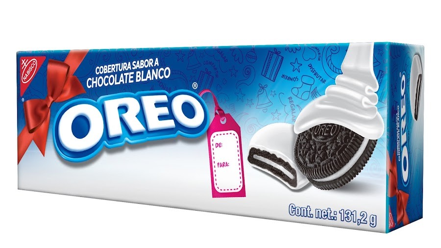 $ Galletas Oreo Tipo Sandwich Cobertura Chocolate Blanco X131g Nav18