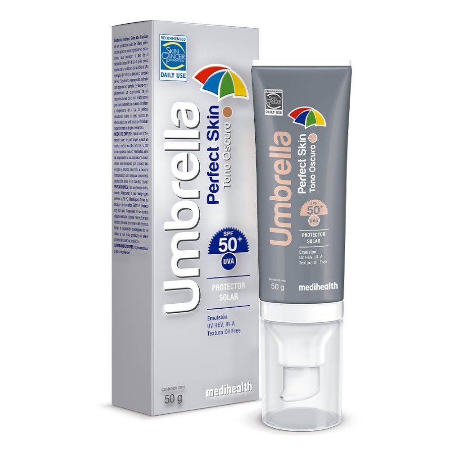 Protector Solar Umbrella Perfect Skin Oscuro SPF50 x50gr