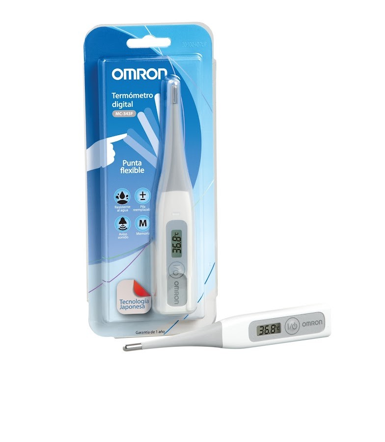 Termometro Digital Punta Flexible MC 343F OMRON