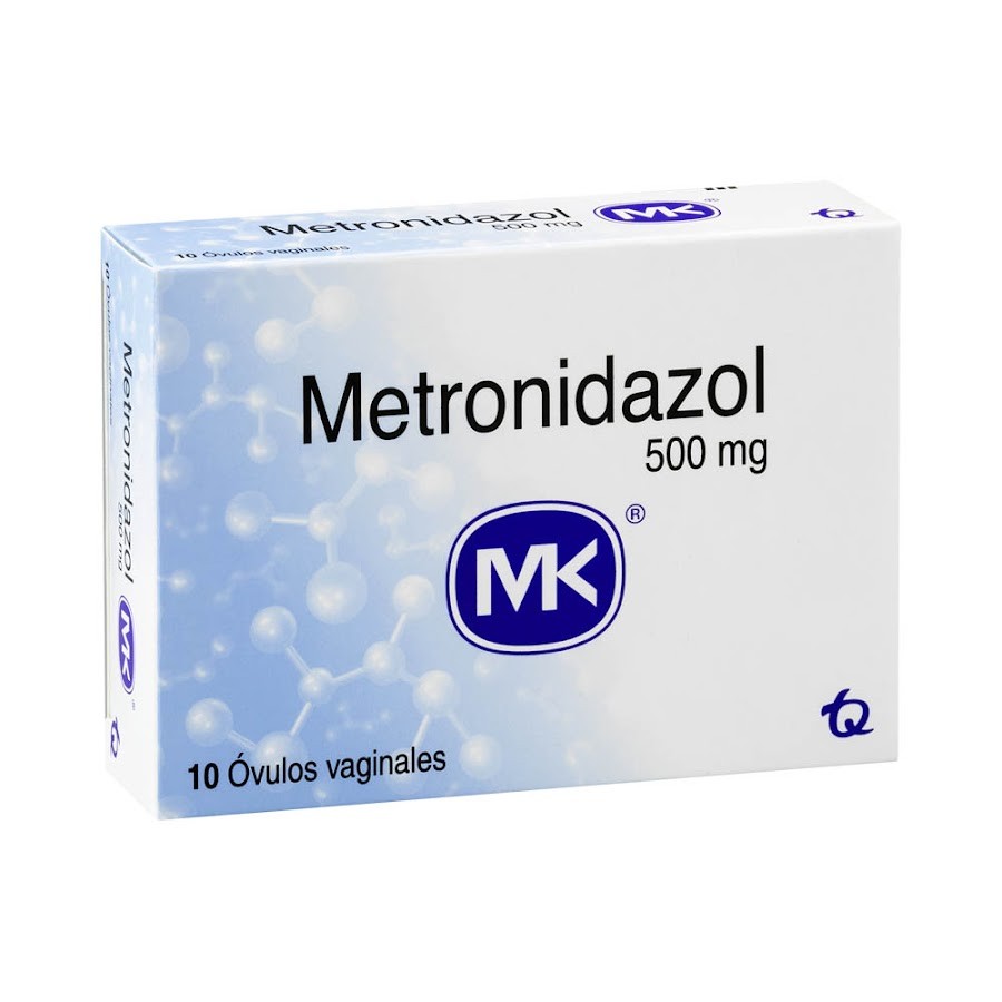 Metronidazol MK 500mg Óvulo Caja x10Ovu.