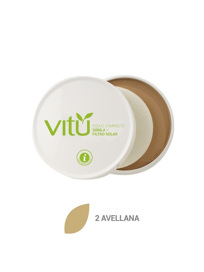 Polvo Compacto Vitu Sabila Y Avellana X 1Und