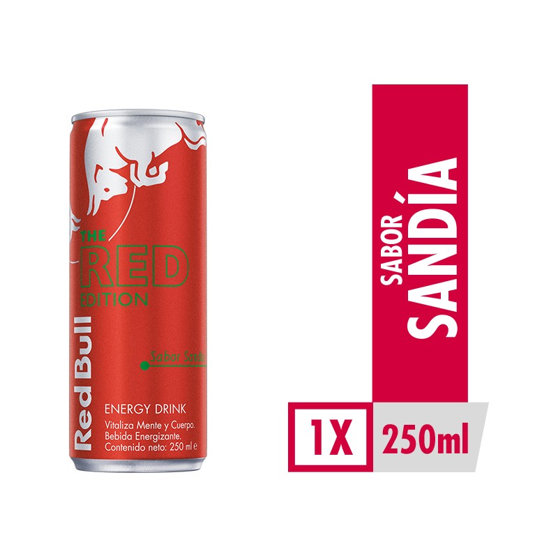 Bebida energizante Red Bull Red Edition x 250 ml