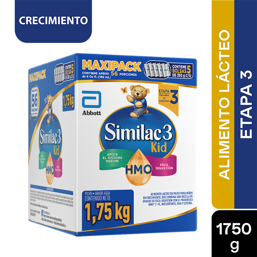 Fórmula De Crecimiento Similac Prosensitive  etapa 3 x 1750gr
