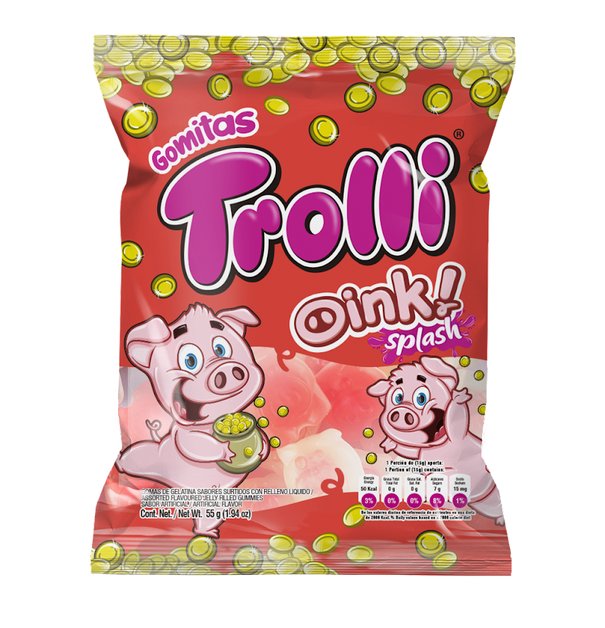 Gomas Trolli Oink Paquete x55gr