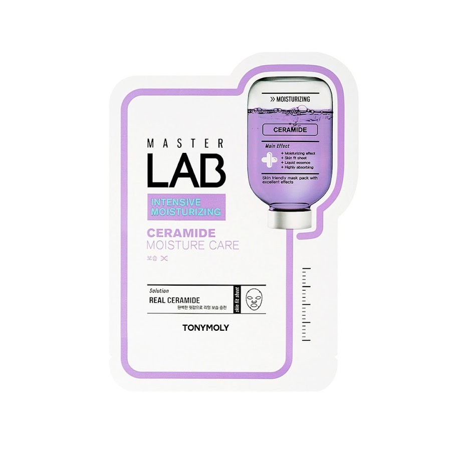 Mascarilla Tonymoly Velo Algodón Master Lab Ceramidas x 1Unidad