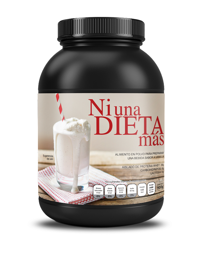 Ni Una Dieta Mas Vainilla Empaque X 900 Gramos