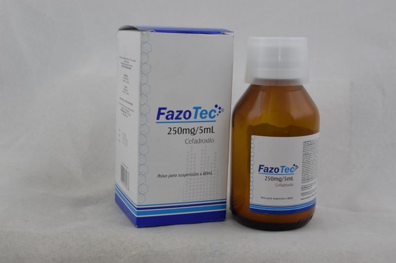 Solo Online Fazotec Susp 250 Mg/5ml Frasco x 80 Ml