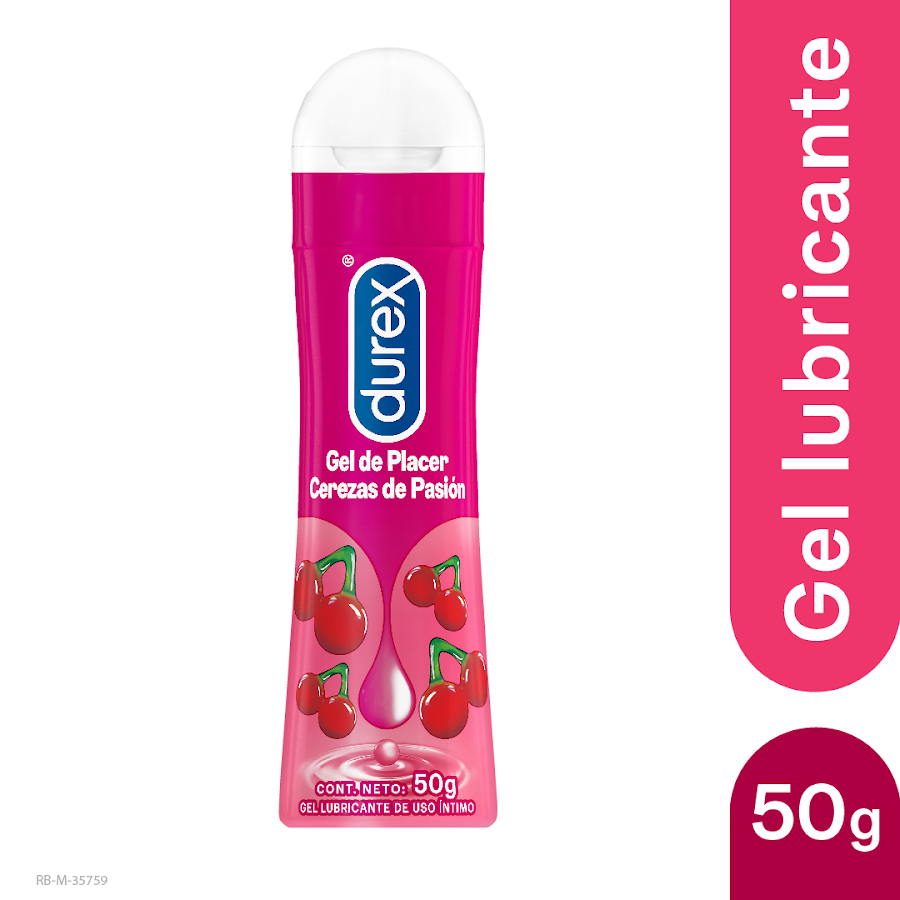 Lubricante Intimo DUREX Play Cerezas de Pasión x50Ml.