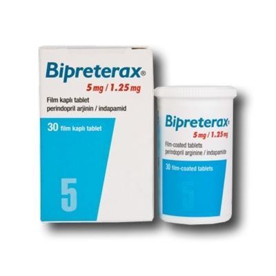 Bi Preterax 5Mg Comprimidos Caja x30Com. Biopas Perindopril Indapamida