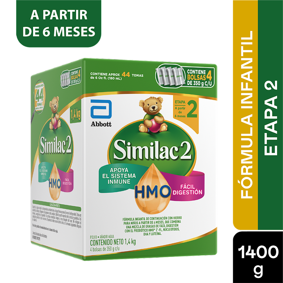 Formula Infantil Similac Etapa 2 Prosensitive x 1400Gr