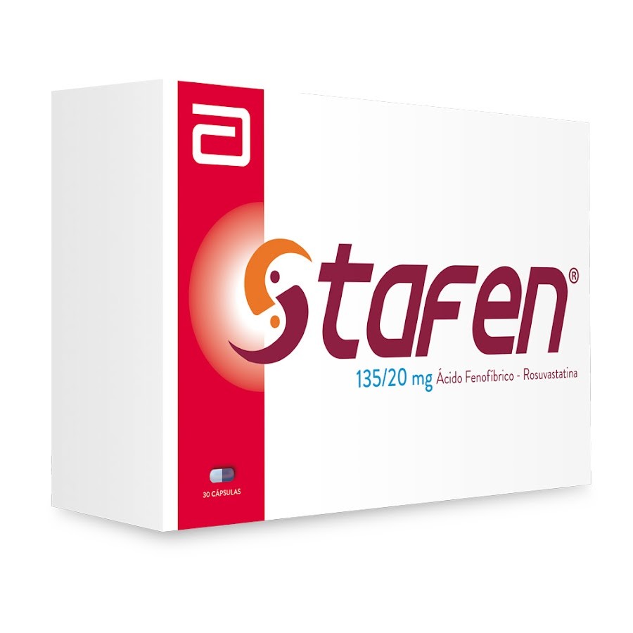 STAFEN 135/20MG CÁP.CAJ X30CAP.LAFRANCOL ÁCIDO FENOFÍBRICO ROSUVASTA