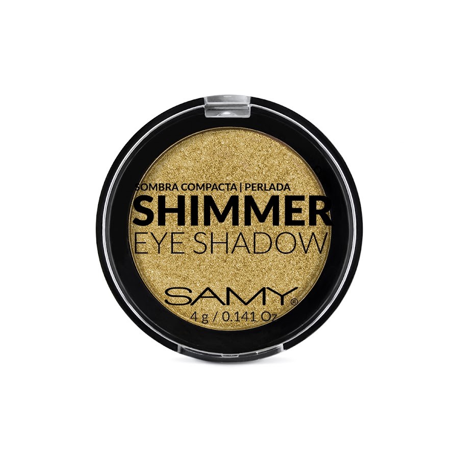 Sombra Samy Individual Perlada #6 Dorado x4gr