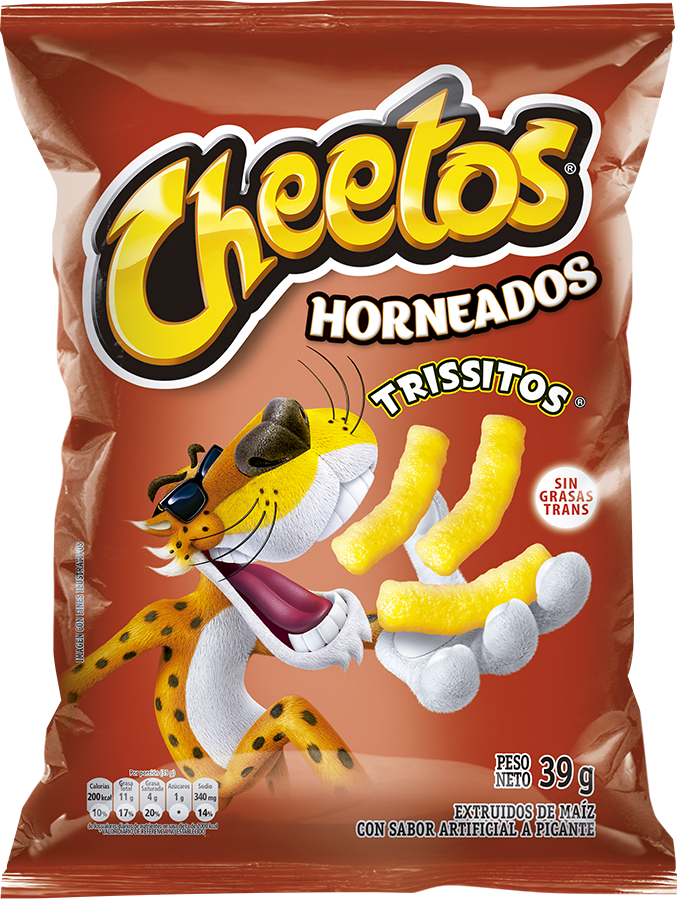 Pasabocas Cheetos Horneados Trissitos Picante x39gr