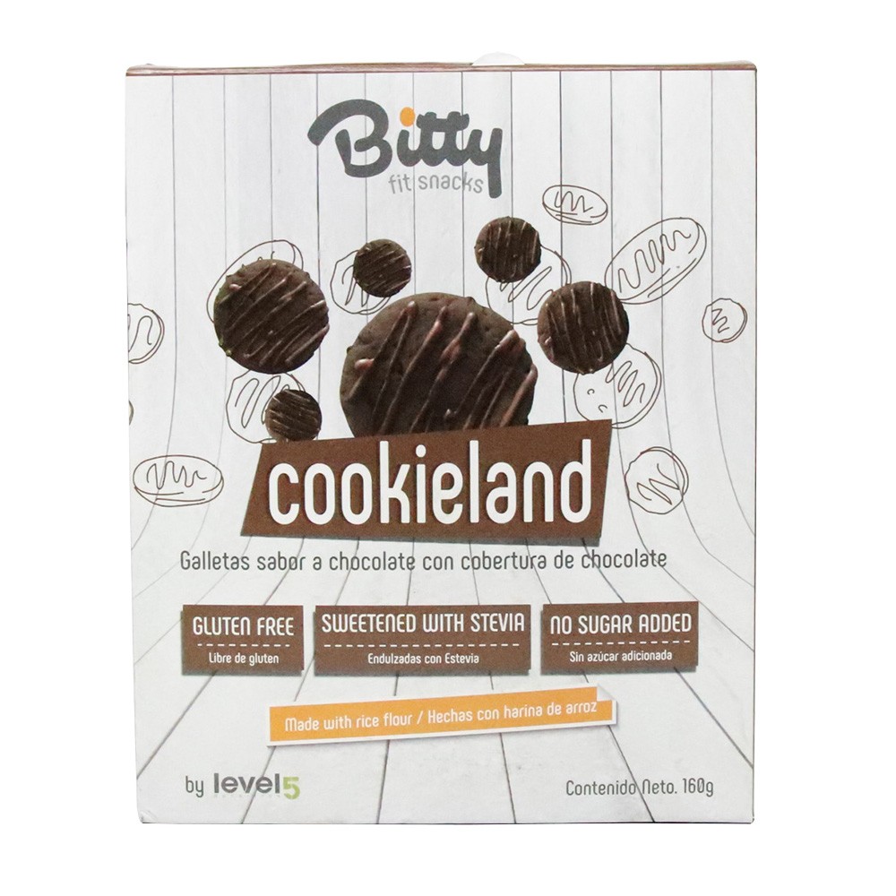 GALLETA FAMILIAR CHOCOLATE BITTY *160 GR
