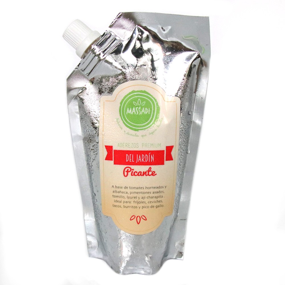 SALSA ADEREZO DEL JARDIN PICANTE *250GR