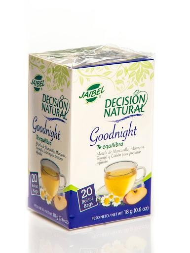 TÉ AROMÁTICA JAIBEL HERBAL GOOD NIGHT X20UND.
