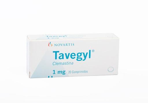Tavegyl 1Mg Comprimidos Caja x20Com. Novartis Clemastina