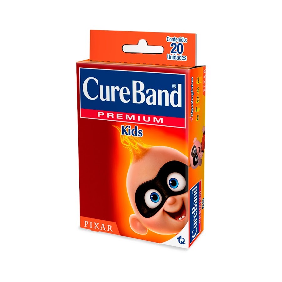 Curas Cure Band Premium Kids Pixar Caja x20 Und