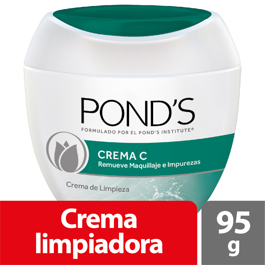 Crema PONDS C Limpieza Remueve Maquillaje Impurezas x95g