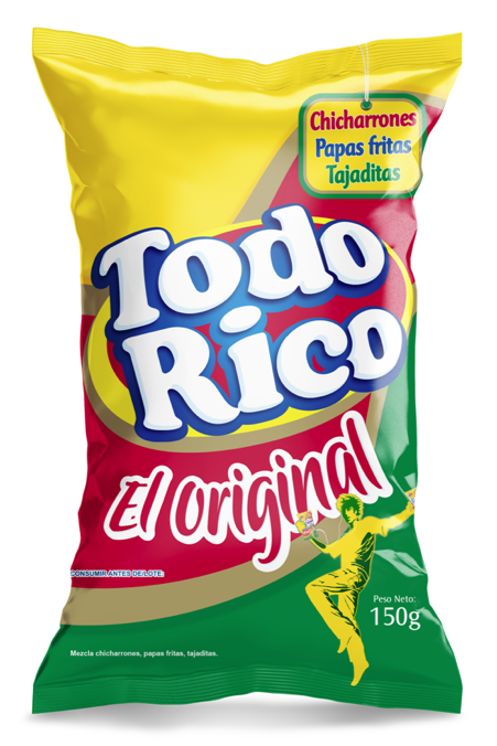 Pasabocas Todo Rico Natural x 150Gr