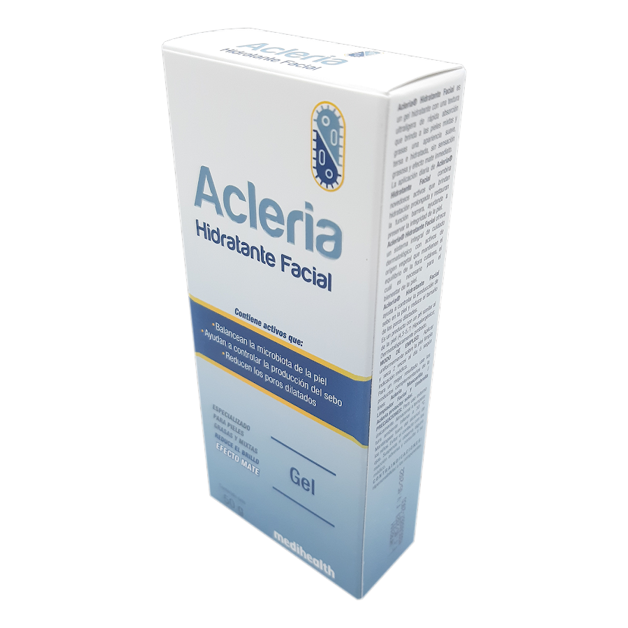 Acleria Gel Hidratante Facial Medihealth x 50Gr