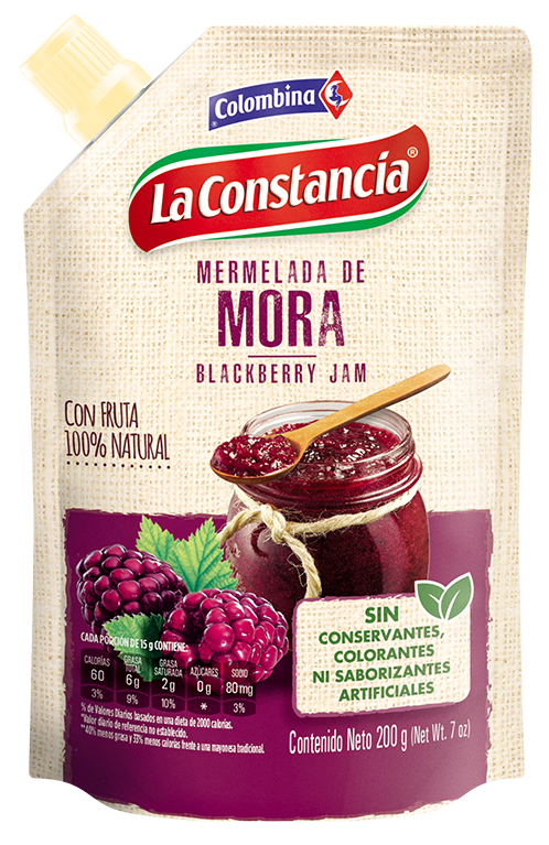Mermelada de Mora La Constancia x 200Gr