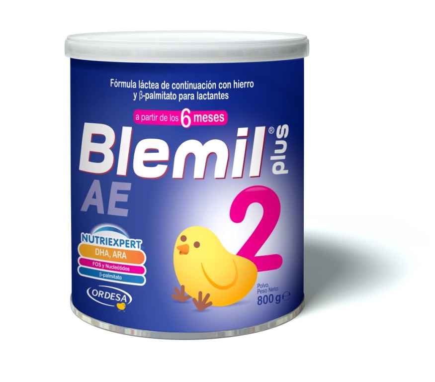 FÓRMULA INFANTIL BLEMIL PLUS NUTRIEXPERT 2AE 6 MESES X800G
