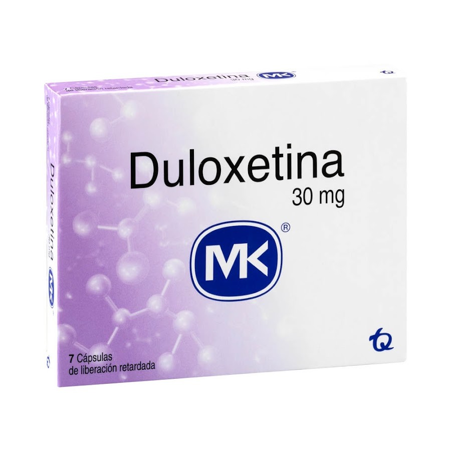 Duloxetina Mk 30Mg Cápsulas Caja X7Cap.