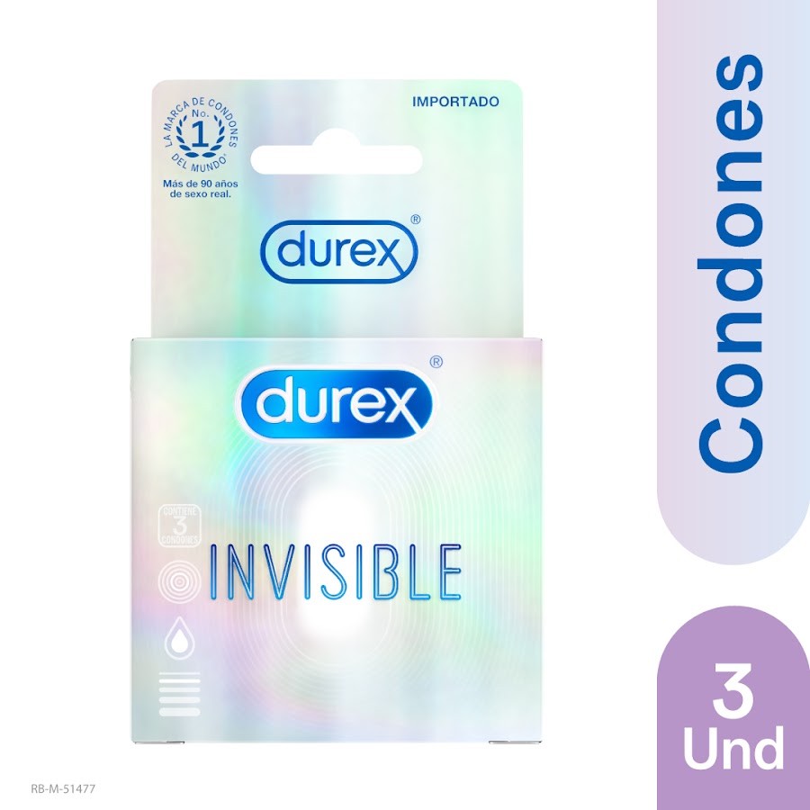 Condón DUREX Preservativo Love Sex Sensitivo Ultra Delgado x3und.