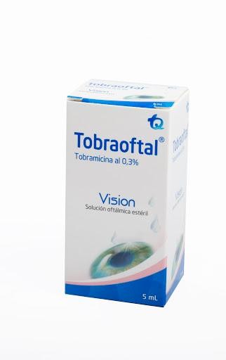 Tobraoftal 0.3% Solución Oftálmica Frasco x5ml. MK Tobramicina