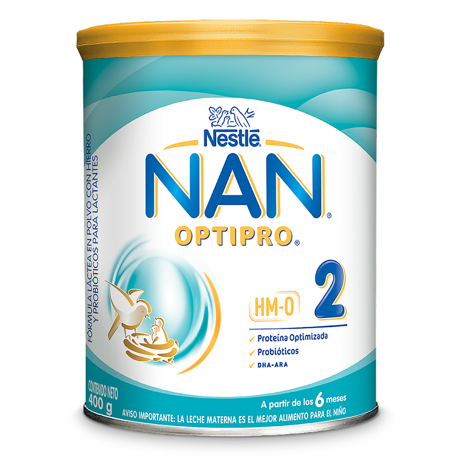 FÓRMULA INFANTIL NESTLE NAN OPTIPRO 2 X400G