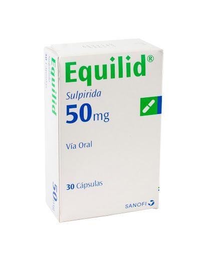 Equilid 50Mg Cápsulas Caja x30Cap. Sanofi Sulpirida