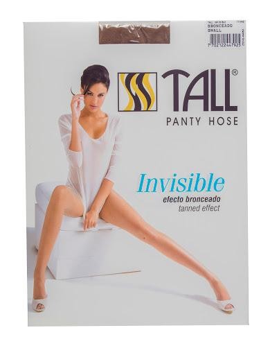 Medias Tall Panty Hose Invisible Efecto Bronceado S Bronce X1Und.