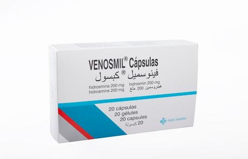 Venosmil Cápsulas 200mg Capsula Caja x20Cap FAES FARMA Hidrosmina