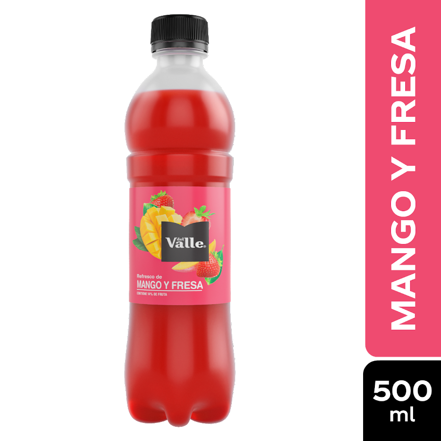 Jugo del valle Frutal Sabor a Mango y Fresa x 500Ml