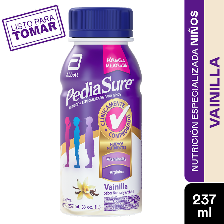 PEDIASURE VAINILLA LÍQUIDO X237ML.