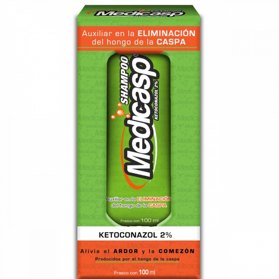 Shampoo Capilar Medicasp Anticaspa Ketoconazol 100 ML