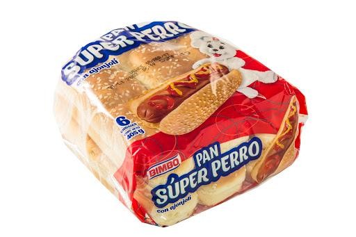 PAN BIMBO SÚPER PERRO AJONJOLÍ X405G. X6UND.