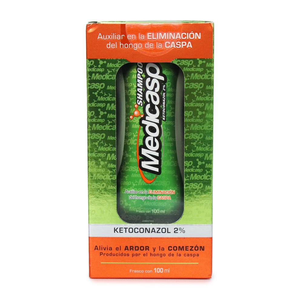 SHAMPOO CON KETONAZOL  MEDICASP x 100ML