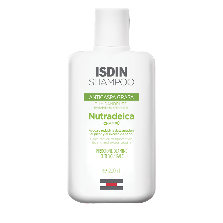 Shampoo Isdin Nutradeica Anticaspa Grasa x200ml