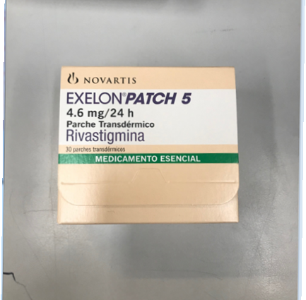 EXELON PATCH5 4.6MG/24 CAJA X 30 PARCHES TRANSDERMICOS RIVASTIGMINA