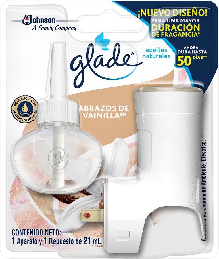 Oferta Ambientador GLADE Brisas Vainilla Gratis Unidad Electrica x2Und